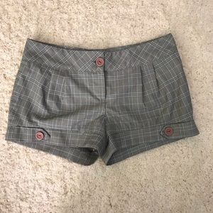 My Lola Plaid Shorts